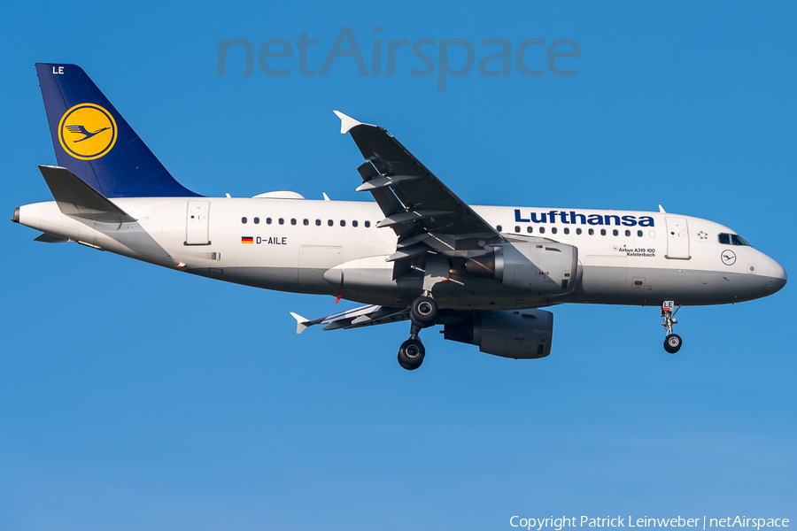 Lufthansa Airbus A319-114 (D-AILE) | Photo 279539