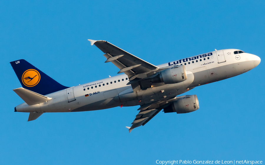 Lufthansa Airbus A319-114 (D-AILH) | Photo 343882