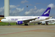 Khalifa Airways Airbus A319-114 (D-AILI) at  Hamburg - Fuhlsbuettel (Helmut Schmidt), Germany