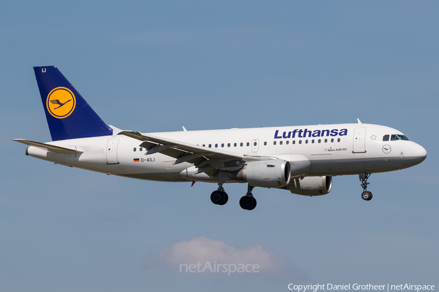Lufthansa Airbus A319-114 (D-AILI) | Photo 108893