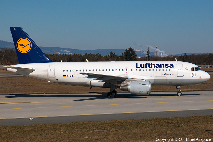 Lufthansa Airbus A319-114 (D-AILI) | Photo 224524