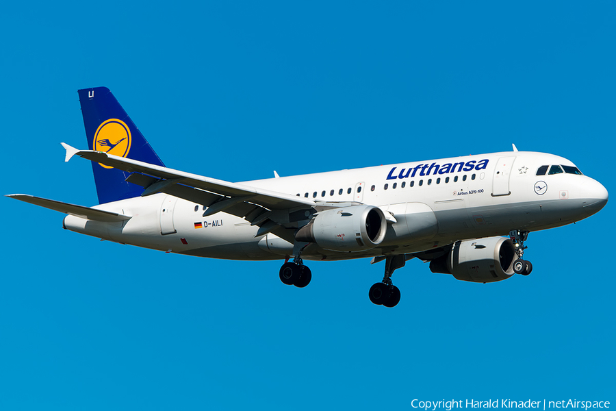 Lufthansa Airbus A319-114 (D-AILI) | Photo 297288