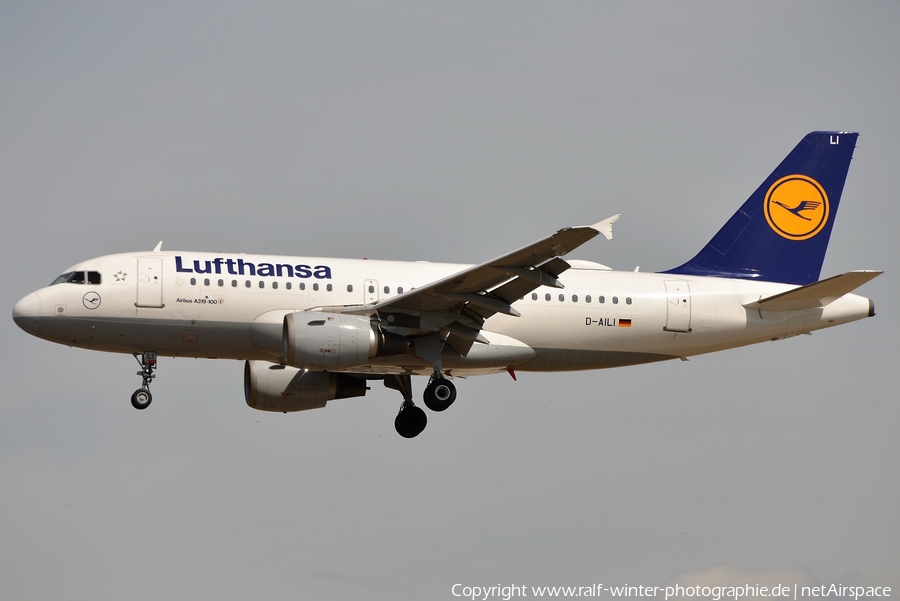 Lufthansa Airbus A319-114 (D-AILI) | Photo 413488