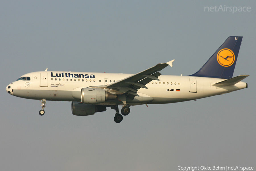 Lufthansa Airbus A319-114 (D-AILI) | Photo 42335