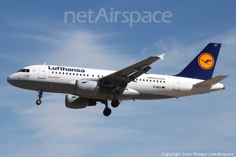 Lufthansa Airbus A319-114 (D-AILI) | Photo 23663