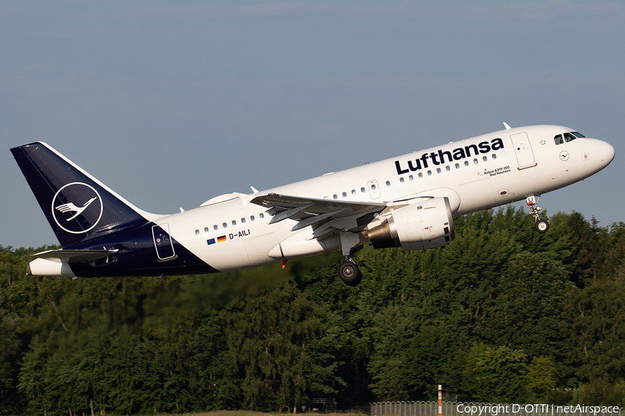 Lufthansa Airbus A319-114 (D-AILI) | Photo 390435