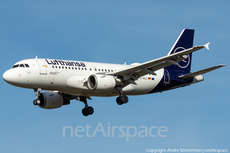 Lufthansa Airbus A319-114 (D-AILI) | Photo 432633