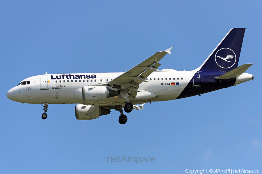 Lufthansa Airbus A319-114 (D-AILI) | Photo 465154