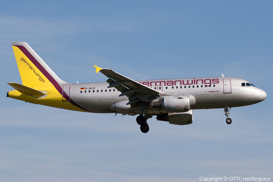 Germanwings Airbus A319-114 (D-AILK) | Photo 158197
