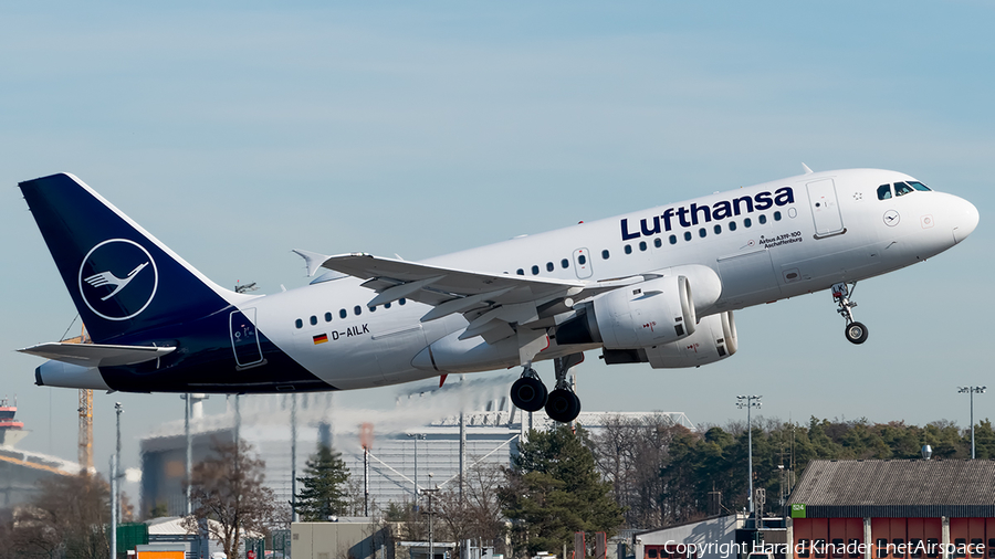 Lufthansa Airbus A319-114 (D-AILK) | Photo 301109