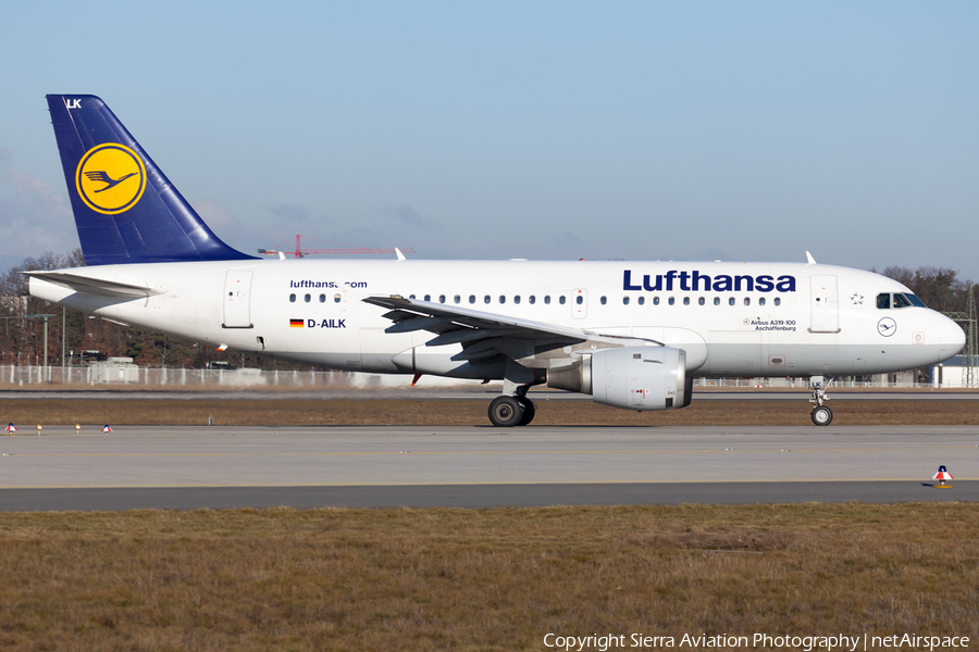 Lufthansa Airbus A319-114 (D-AILK) | Photo 324549
