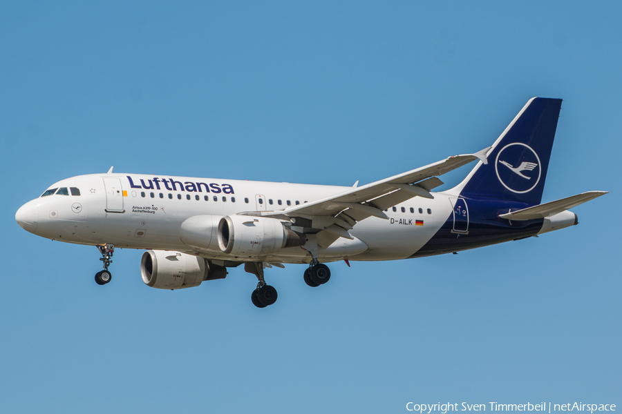 Lufthansa Airbus A319-114 (D-AILK) | Photo 327001