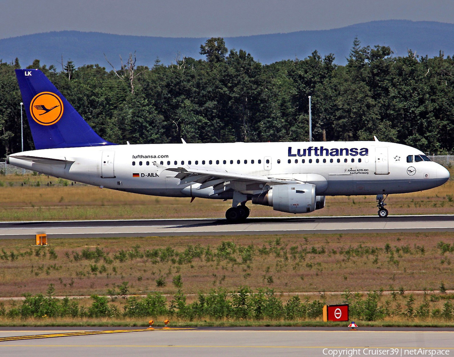 Lufthansa Airbus A319-114 (D-AILK) | Photo 67190
