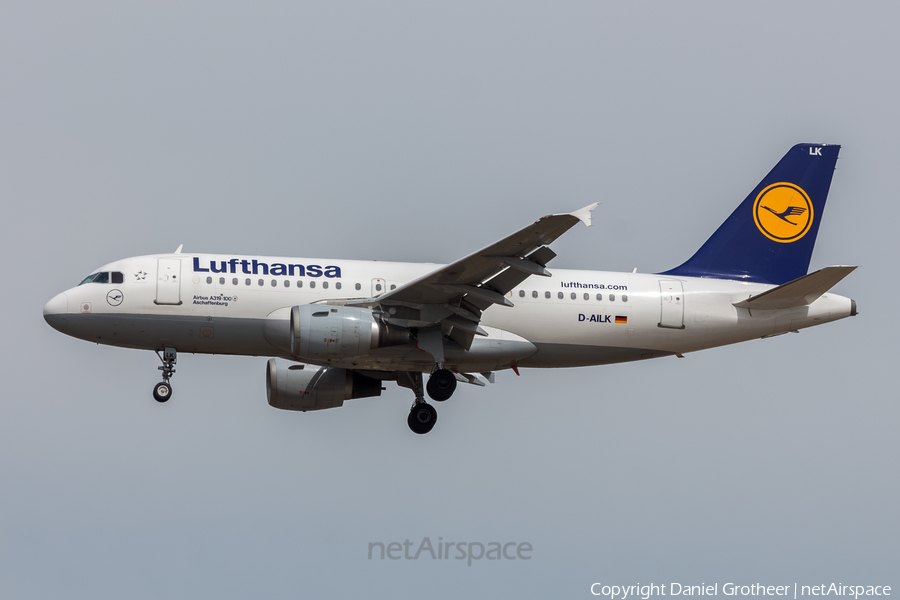 Lufthansa Airbus A319-114 (D-AILK) | Photo 91446