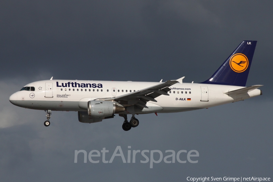 Lufthansa Airbus A319-114 (D-AILK) | Photo 85097