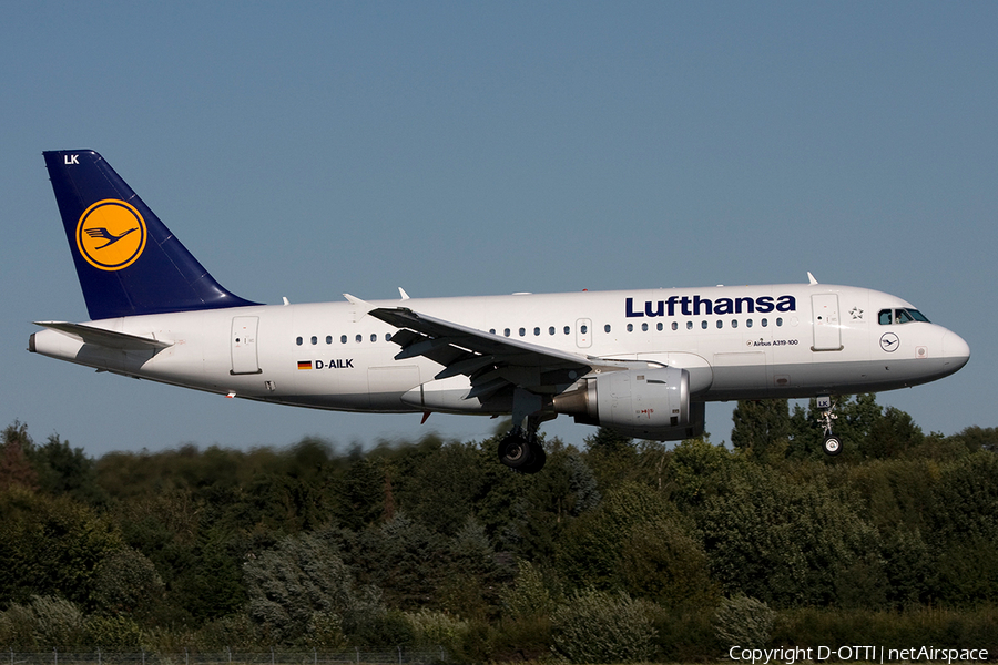 Lufthansa Airbus A319-114 (D-AILK) | Photo 269702