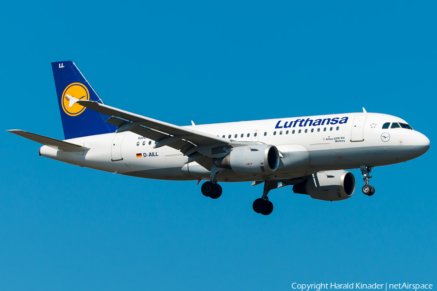 Lufthansa Airbus A319-114 (D-AILL) | Photo 296702