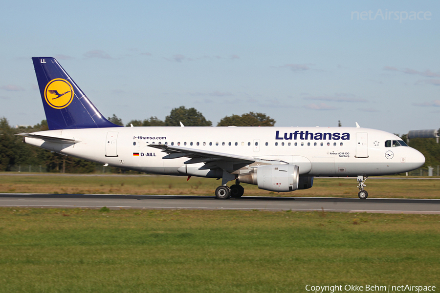 Lufthansa Airbus A319-114 (D-AILL) | Photo 42365