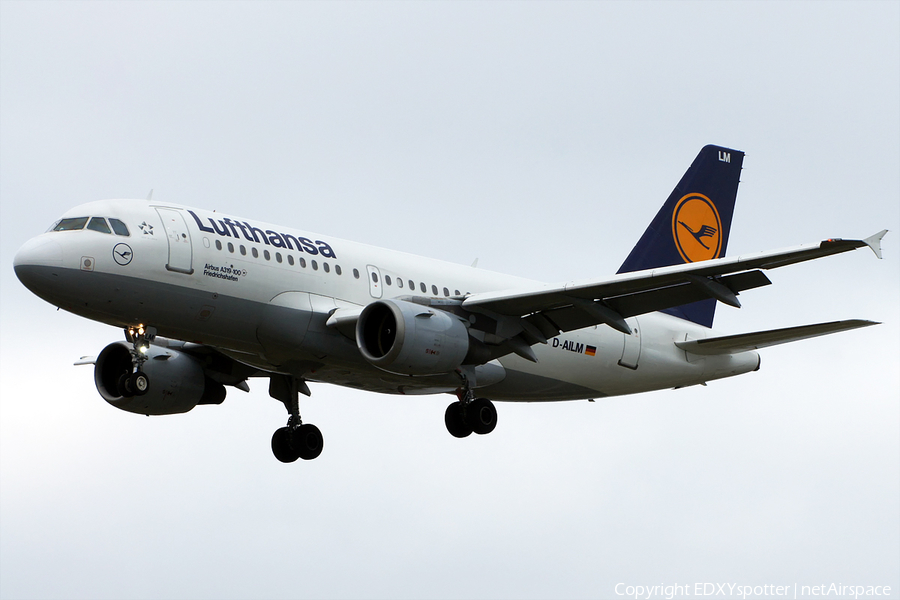 Lufthansa Airbus A319-114 (D-AILM) | Photo 275346