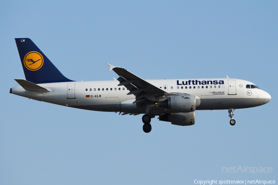Lufthansa Airbus A319-114 (D-AILM) | Photo 102121