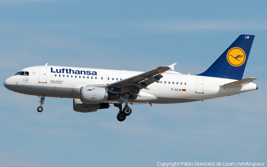 Lufthansa Airbus A319-114 (D-AILM) | Photo 337071
