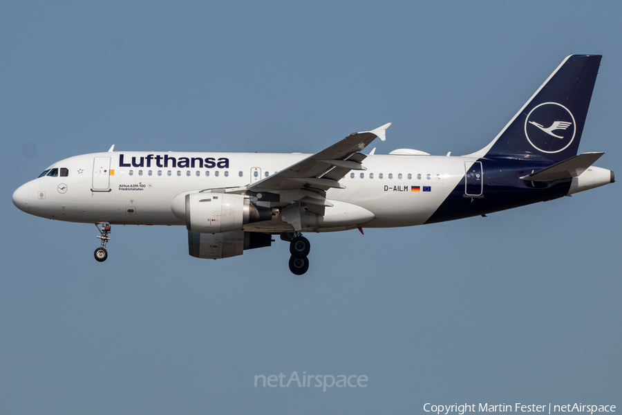 Lufthansa Airbus A319-114 (D-AILM) | Photo 402422