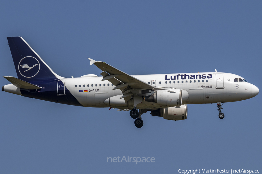 Lufthansa Airbus A319-114 (D-AILM) | Photo 468841