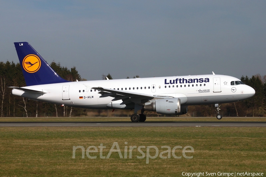 Lufthansa Airbus A319-114 (D-AILM) | Photo 43505
