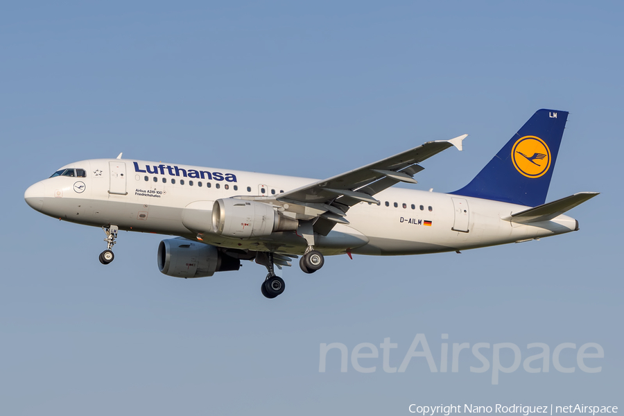 Lufthansa Airbus A319-114 (D-AILM) | Photo 179546