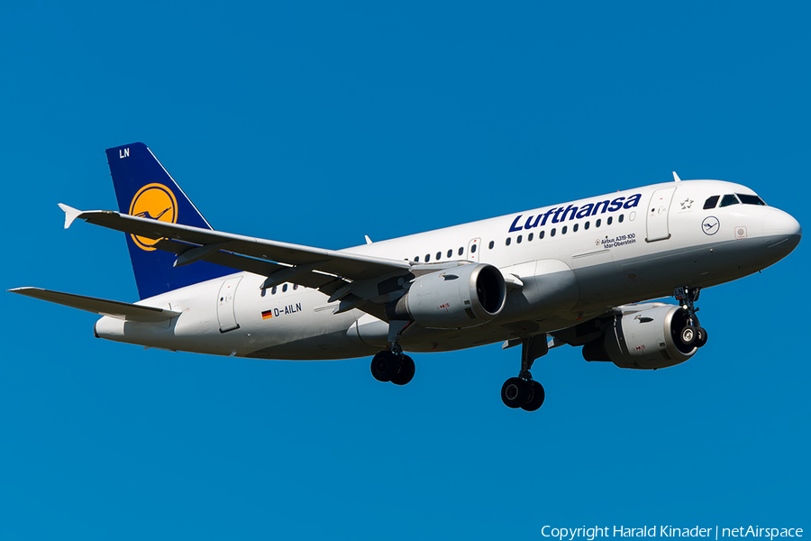 Lufthansa Airbus A319-114 (D-AILN) | Photo 297327