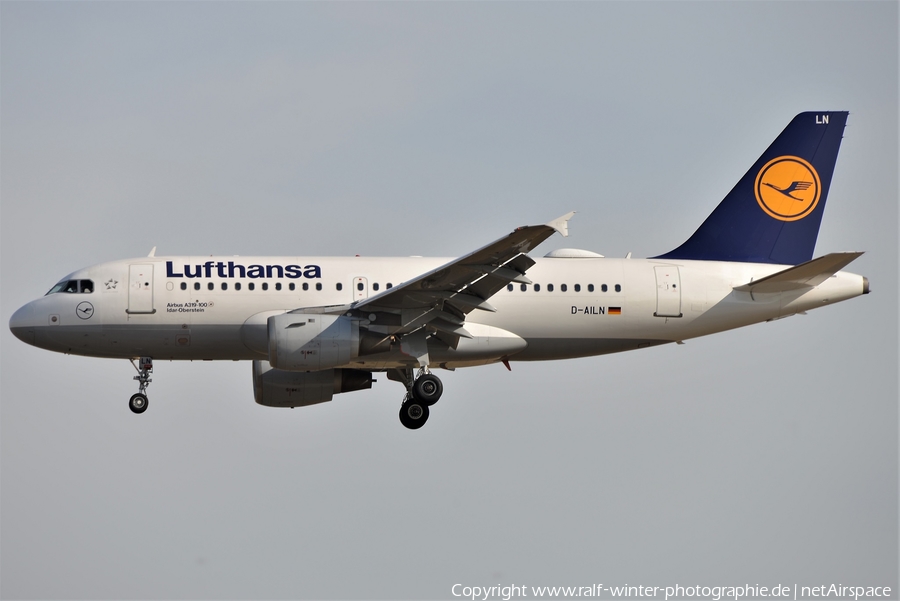 Lufthansa Airbus A319-114 (D-AILN) | Photo 360597