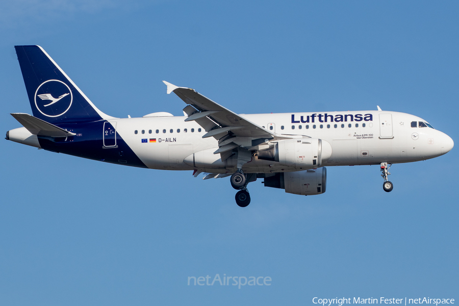 Lufthansa Airbus A319-114 (D-AILN) | Photo 408719