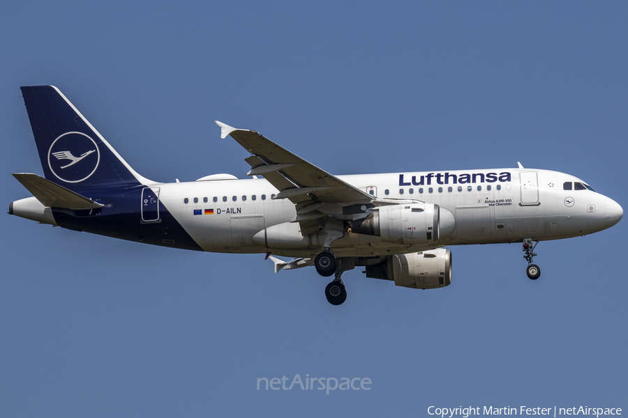 Lufthansa Airbus A319-114 (D-AILN) | Photo 468851