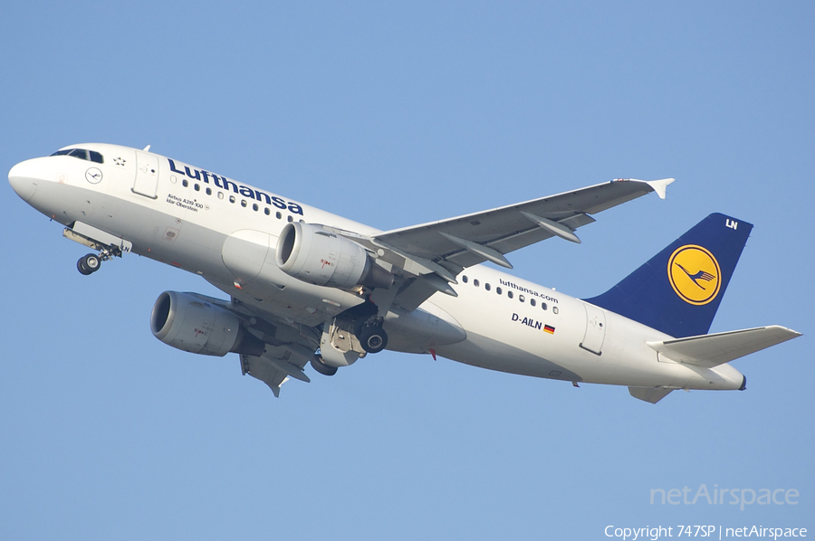 Lufthansa Airbus A319-114 (D-AILN) | Photo 99457