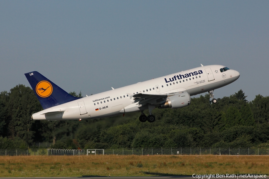 Lufthansa Airbus A319-114 (D-AILN) | Photo 29283