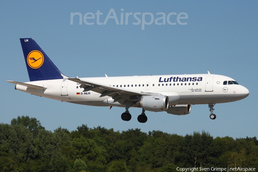 Lufthansa Airbus A319-114 (D-AILN) | Photo 469892