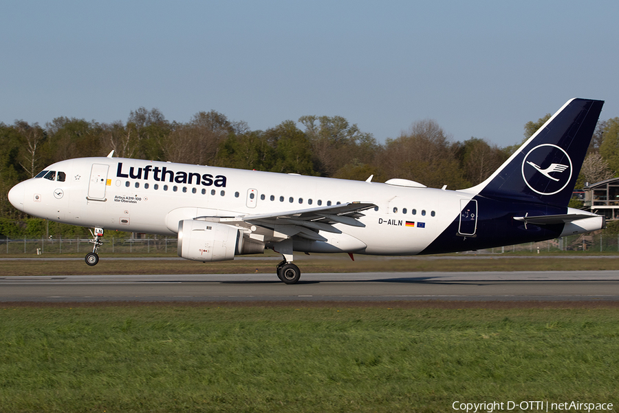 Lufthansa Airbus A319-114 (D-AILN) | Photo 506606