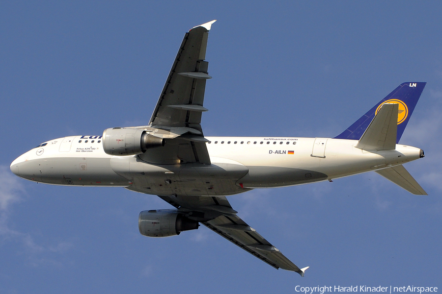 Lufthansa Airbus A319-114 (D-AILN) | Photo 312322