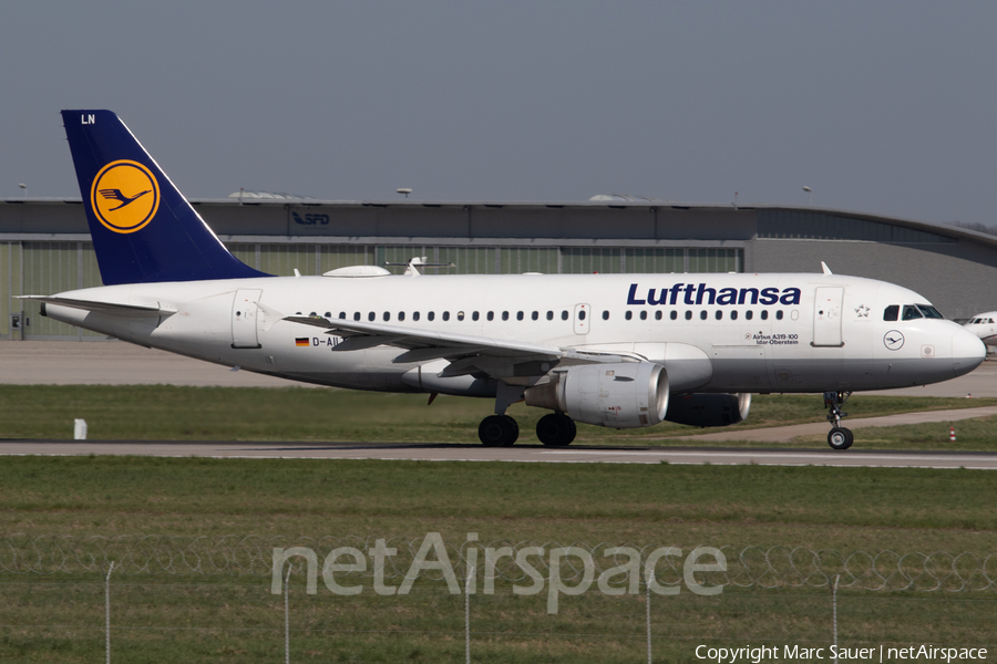 Lufthansa Airbus A319-114 (D-AILN) | Photo 314169