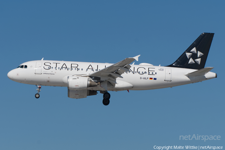 Lufthansa (CityLine) Airbus A319-114 (D-AILP) | Photo 452111