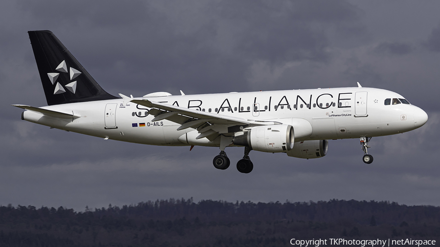 Lufthansa (CityLine) Airbus A319-114 (D-AILS) | Photo 376093