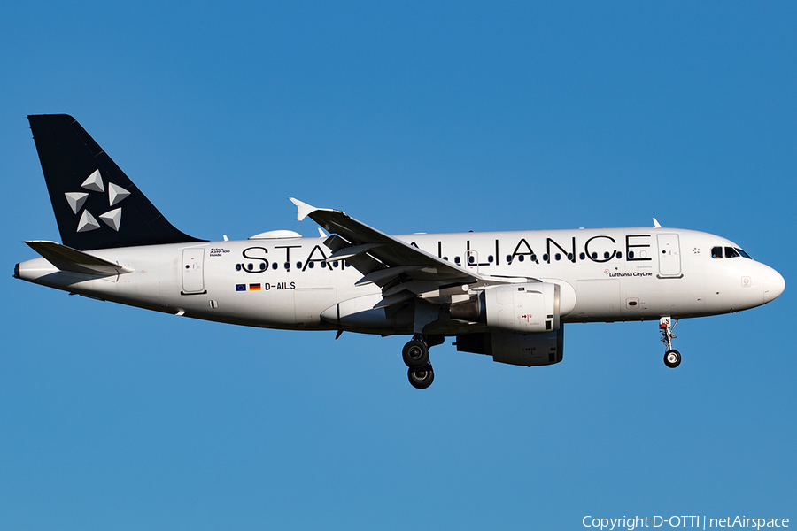 Lufthansa (CityLine) Airbus A319-114 (D-AILS) | Photo 394952