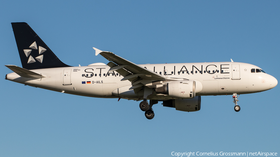 Lufthansa (CityLine) Airbus A319-114 (D-AILS) | Photo 394954