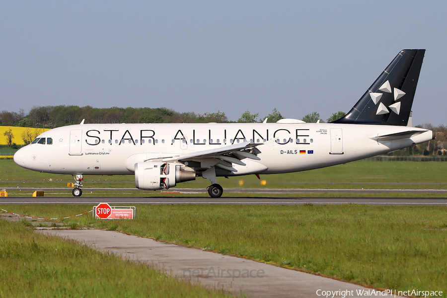 Lufthansa (CityLine) Airbus A319-114 (D-AILS) | Photo 508492