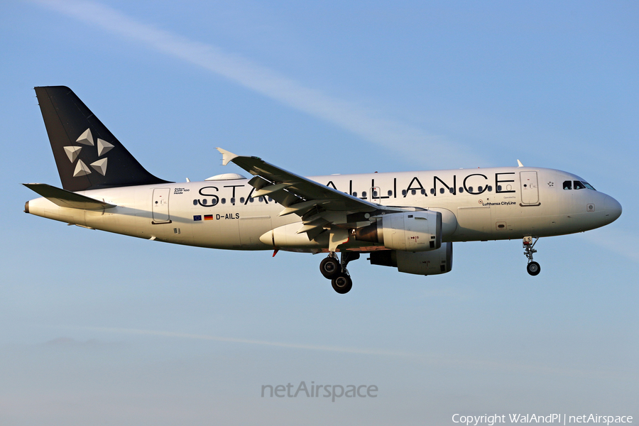 Lufthansa (CityLine) Airbus A319-114 (D-AILS) | Photo 470970