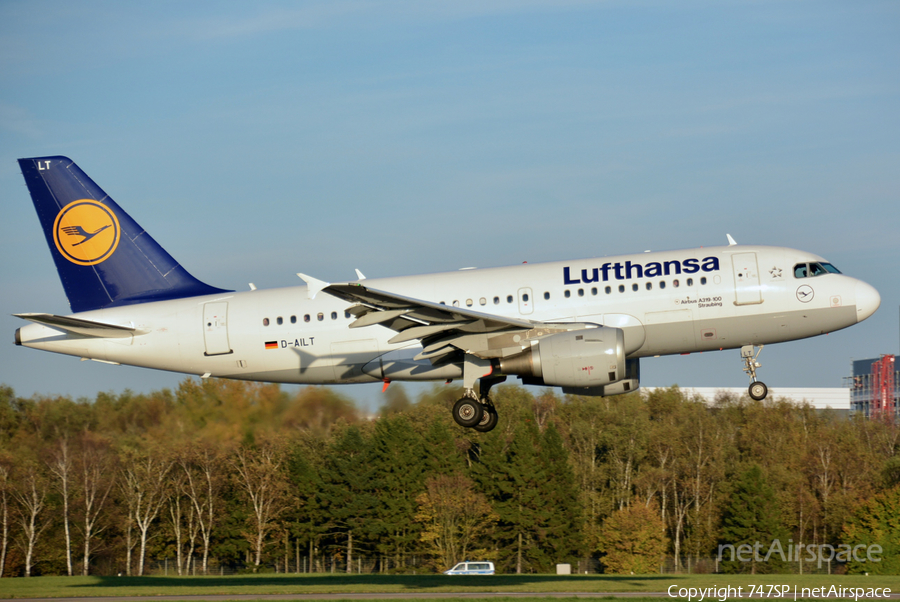Lufthansa Airbus A319-114 (D-AILT) | Photo 69490