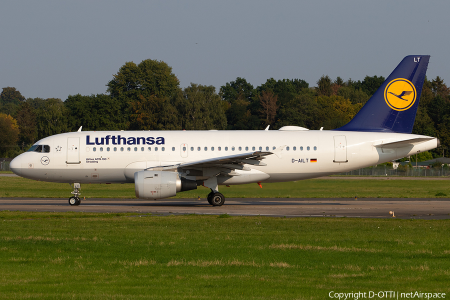 Lufthansa Airbus A319-114 (D-AILT) | Photo 344660