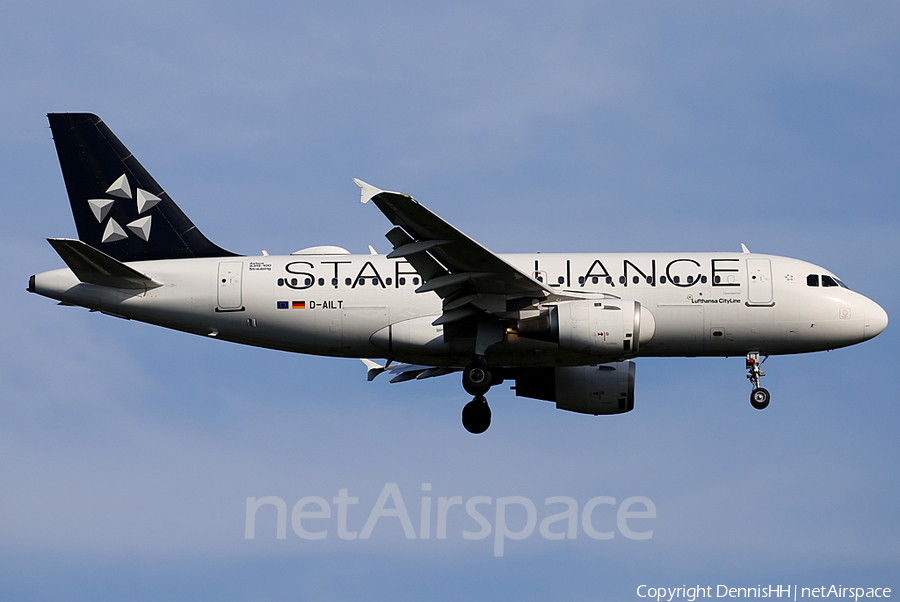 Lufthansa (CityLine) Airbus A319-114 (D-AILT) | Photo 516043