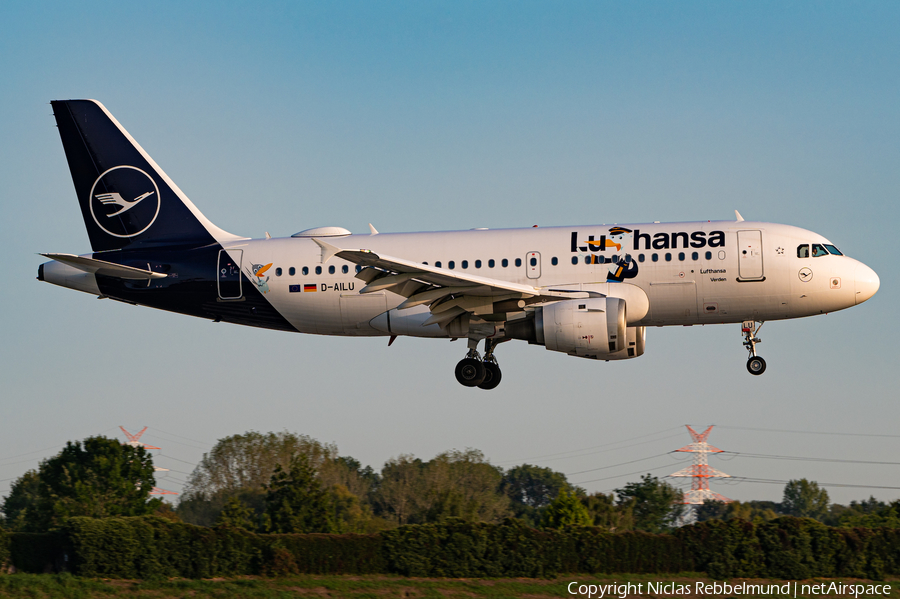 Lufthansa Airbus A319-114 (D-AILU) | Photo 402663