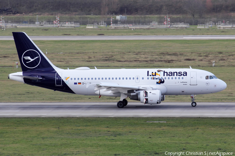 Lufthansa Airbus A319-114 (D-AILU) | Photo 368644